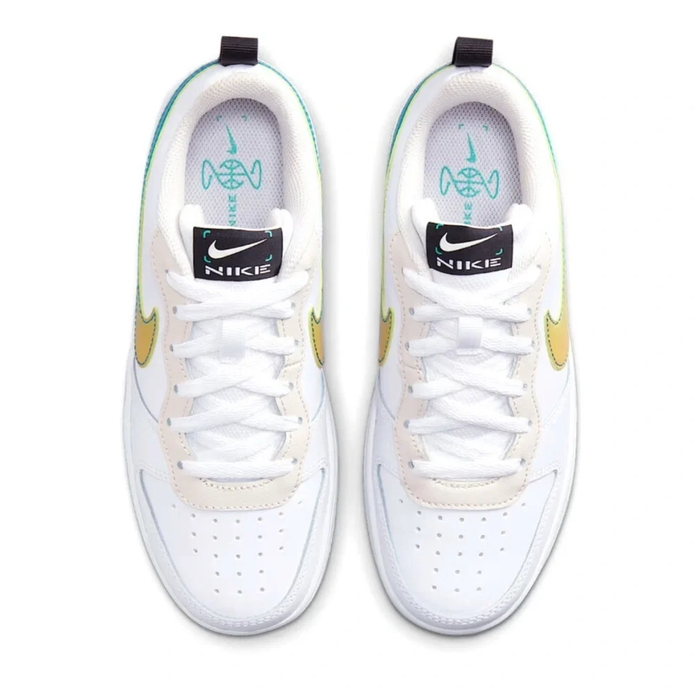 Nike Court Borough Low 2 SE GCEL White Phantom Big Kid 5Y